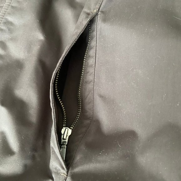 Land's End 3/4 Length Waxed Nylon Shell, Quilten Inner. Size XL EUC - Picture 11 of 16